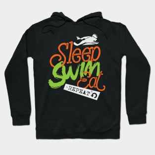 Sleep Eat Swim Repeat Hoodie